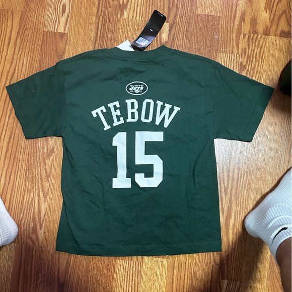 Tim Tebow Jets T-shirt NEW Youth Small - Picture 2 of 2